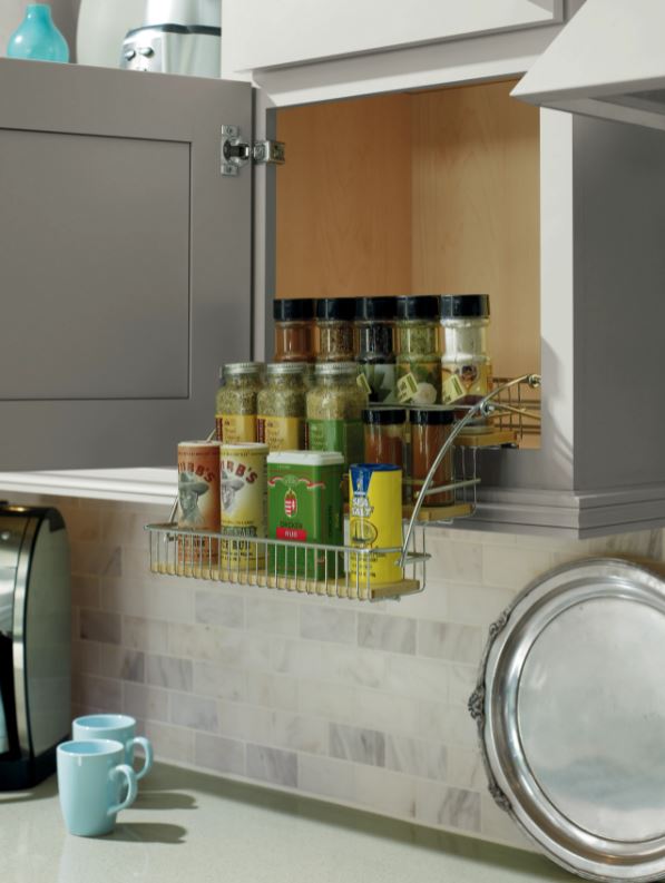 Pull Out Spice Rack, Kitchen Organization, Pull Out Spice Rack