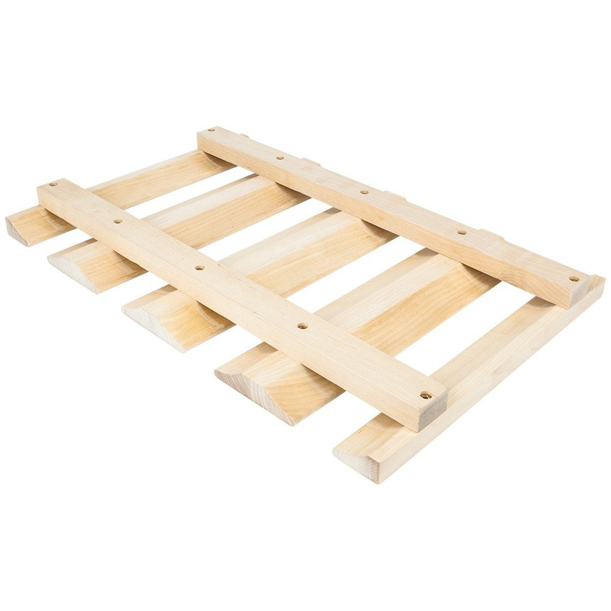 Hardware Resources Maple Stemware Rack-DirectCabinets.com