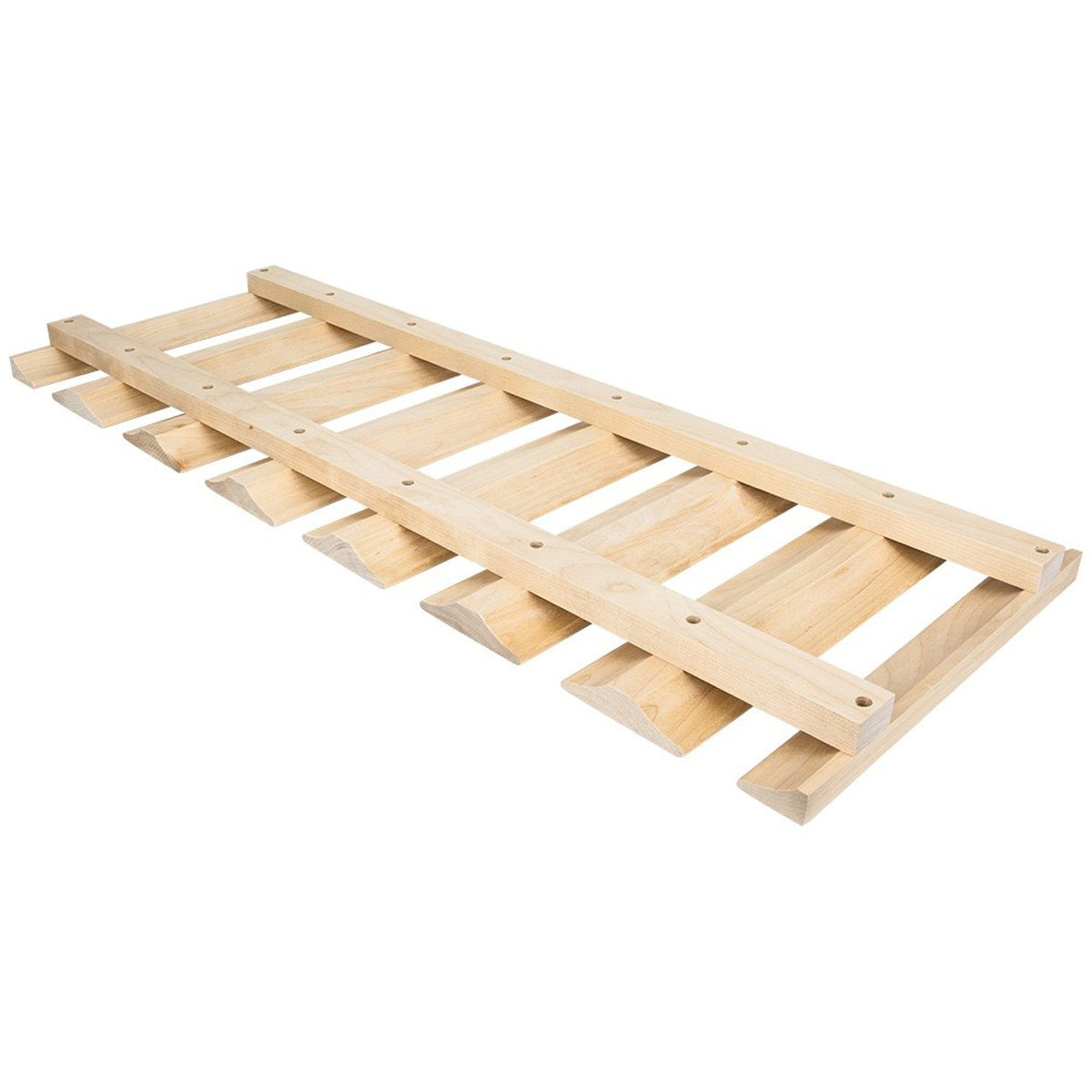 Hardware Resources Maple Stemware Rack-DirectCabinets.com