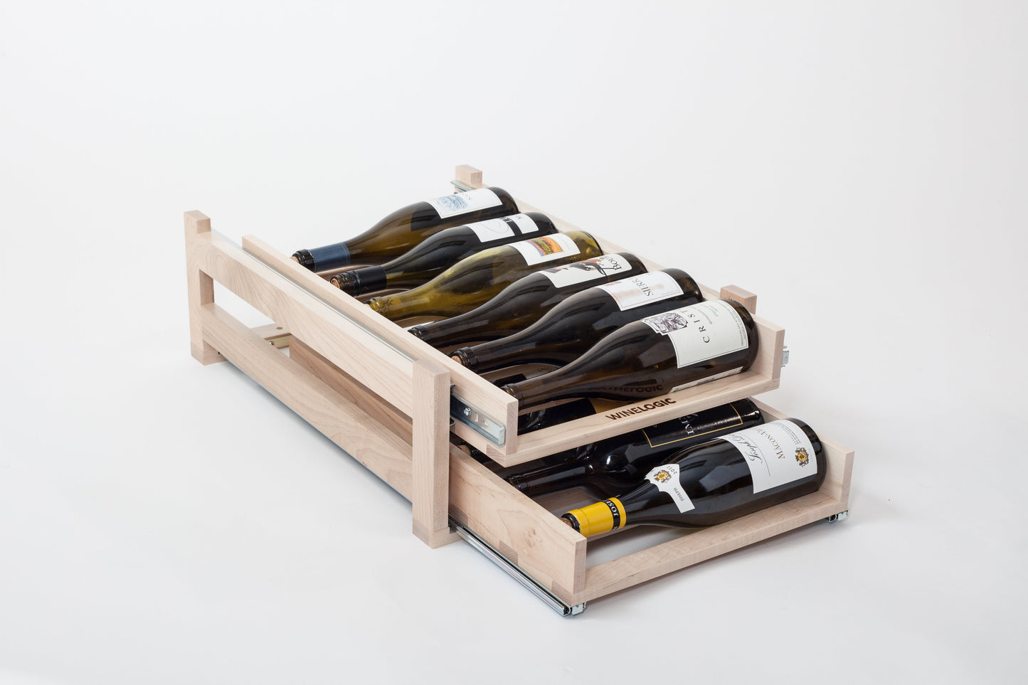 Wine Bottle & Can Pull-Out Storage-DirectCabinets.com