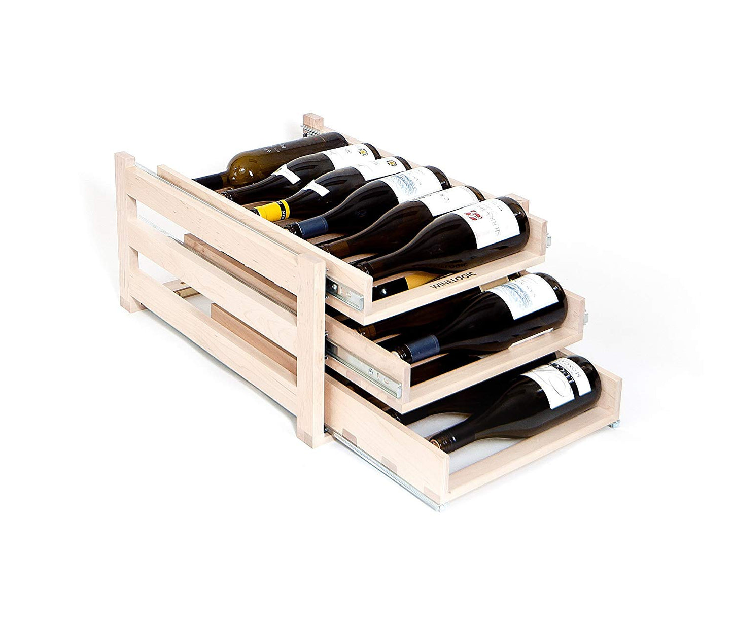 Wine Bottle & Can Pull-Out Storage-DirectCabinets.com