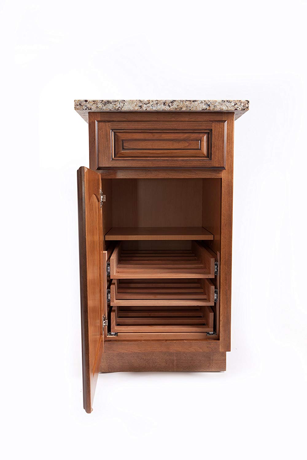 Wine Bottle & Can Pull-Out Storage-DirectCabinets.com