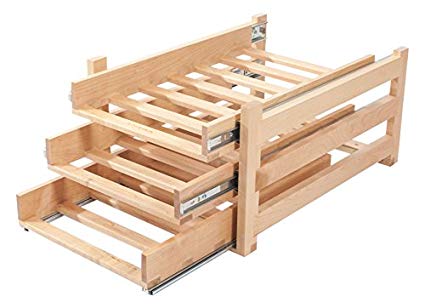 Wine Bottle & Can Pull-Out Storage-DirectCabinets.com