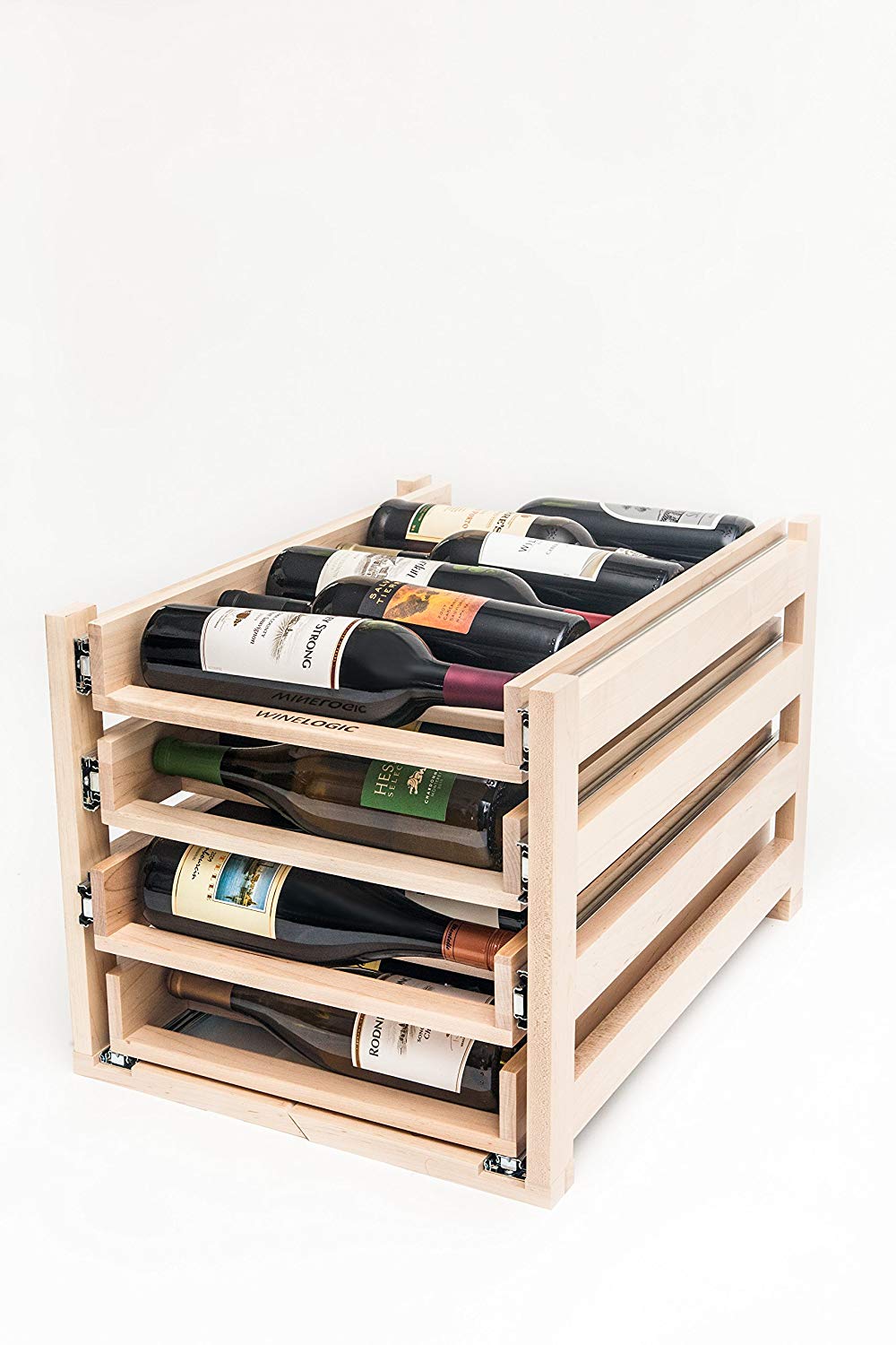 Wine Bottle & Can Pull-Out Storage-DirectCabinets.com