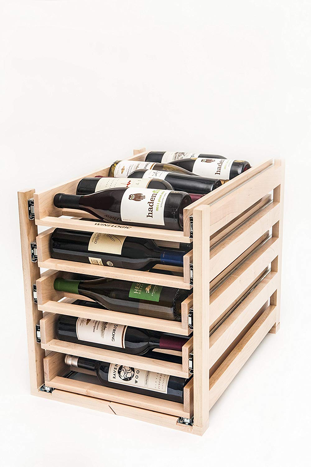Wine Bottle & Can Pull-Out Storage-DirectCabinets.com