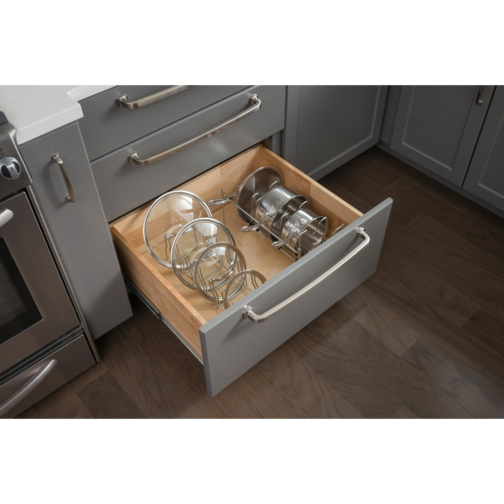 Hardware Resources Pot organizer for peg board system-DirectCabinets.com