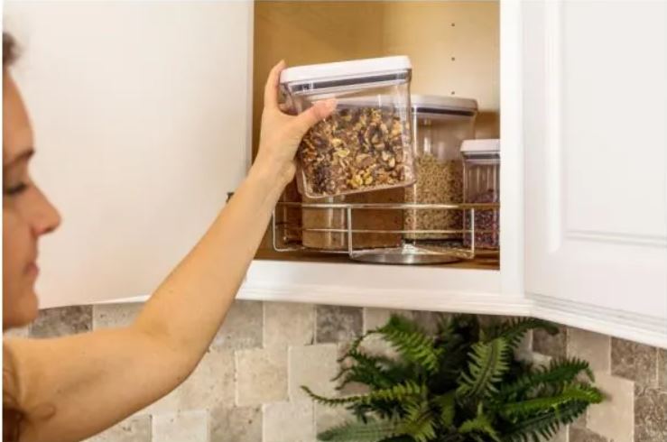Lazy Susan for Corner Wall Cabinets-DirectCabinets.com