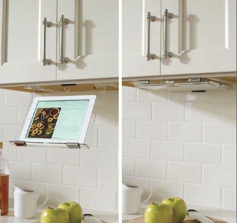 Under Cabinet Tablet Holder-DirectCabinets.com