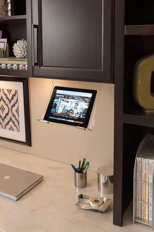 Under Cabinet Tablet Holder-DirectCabinets.com