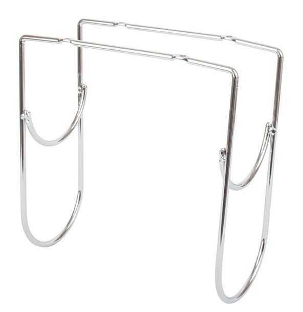 Polished Chrome Under Cabinet Wine Bottle Rack