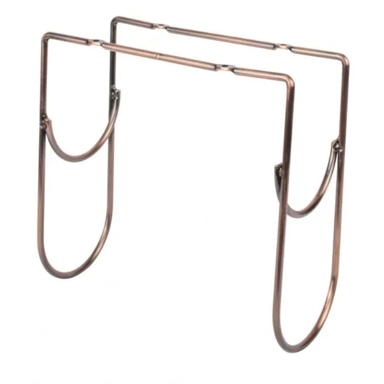 Brushed Oil Rubbed Bronze Under Cabinet Wine Bottle Rack