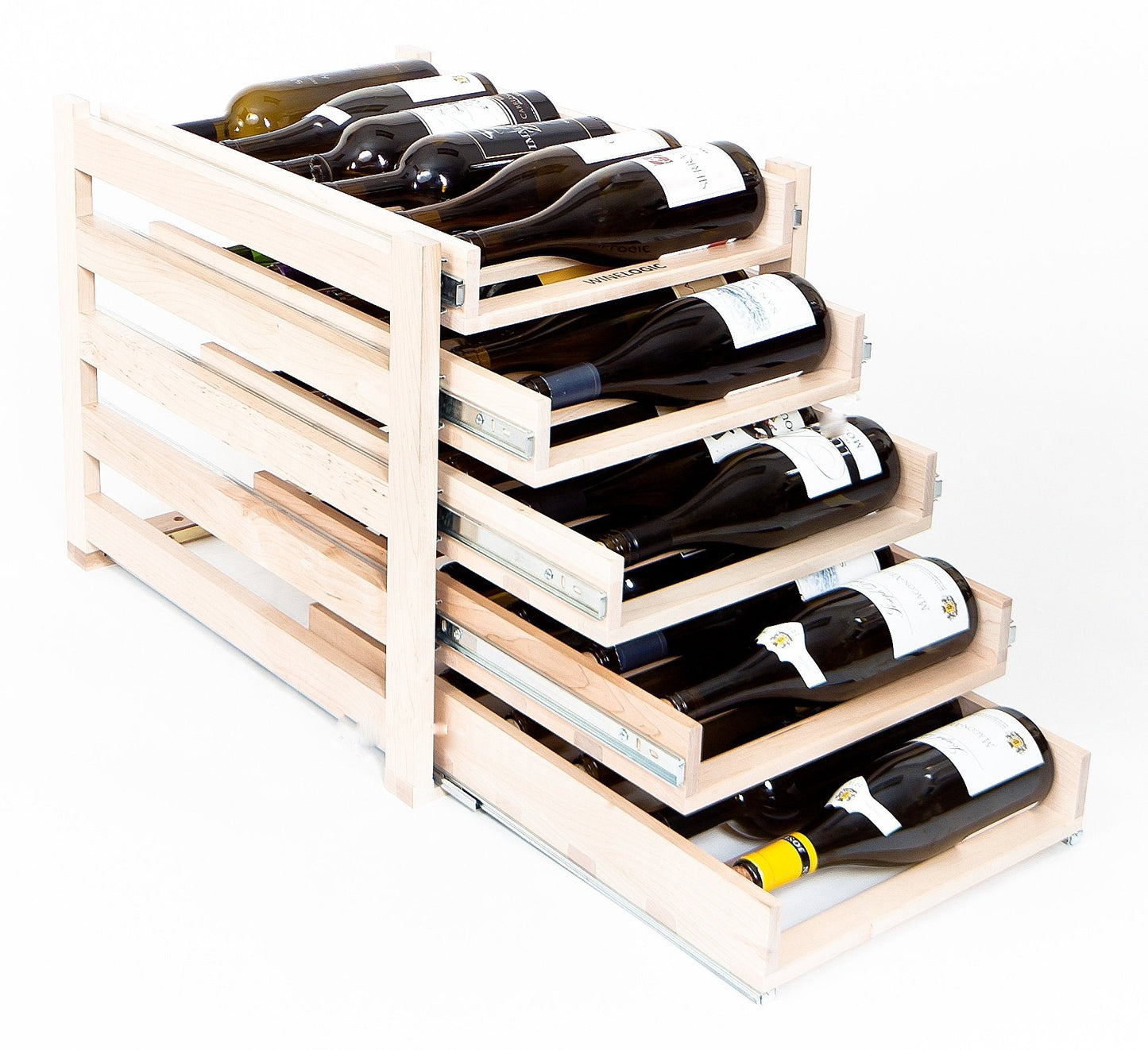 Wine Bottle & Can Pull-Out Storage-DirectCabinets.com