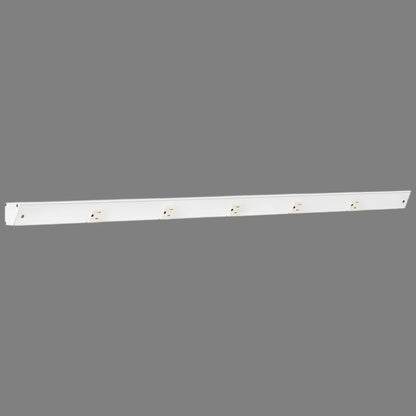 Slim Angle Under Cabinet Outlet Power Strip | White Finish