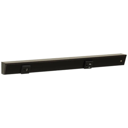 Under Cabinet Power Strip with USB Port & Outlets | Black Finish