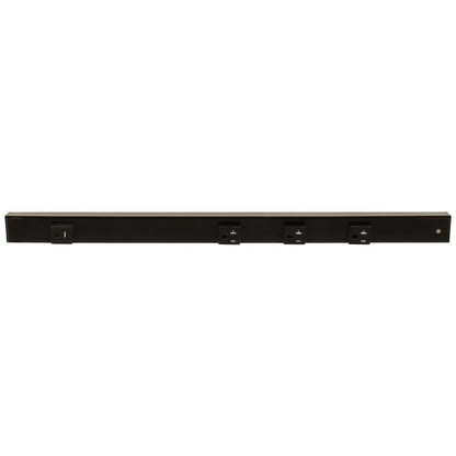 Under Cabinet Power Strip with USB Port & Outlets | Black Finish