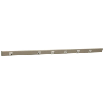 Under Cabinet Power Strip with USB Port & Outlets | Satin Nickel Finish
