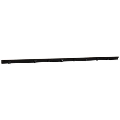 Under Cabinet Power Strip with USB Port & Outlets | Black Finish