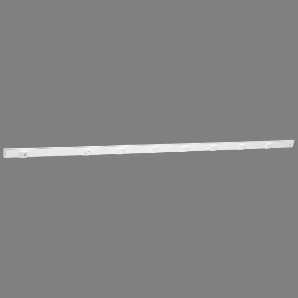 Under Cabinet Power Strip with USB Port & Outlets |  White Finish