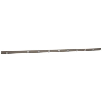 Under Cabinet Power Strip with USB Port & Outlets | Satin Nickel Finish