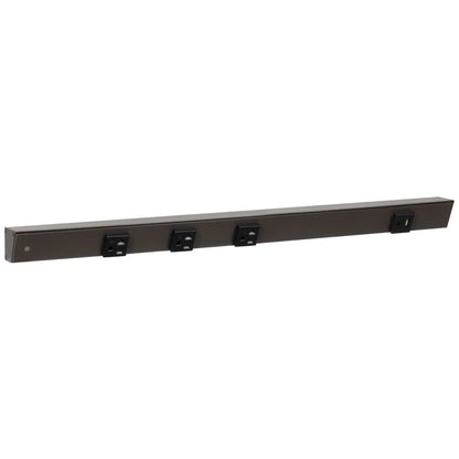 Under Cabinet Power Strip with USB Port & Outlets | Bronze Finish