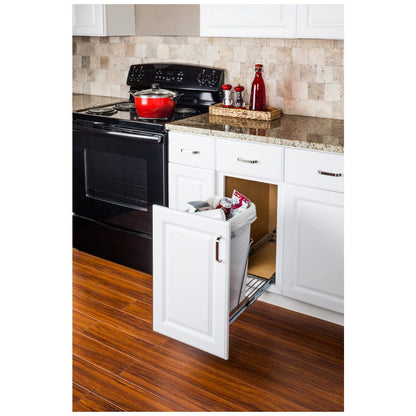 Bottom-Mount Trash Can Pullout