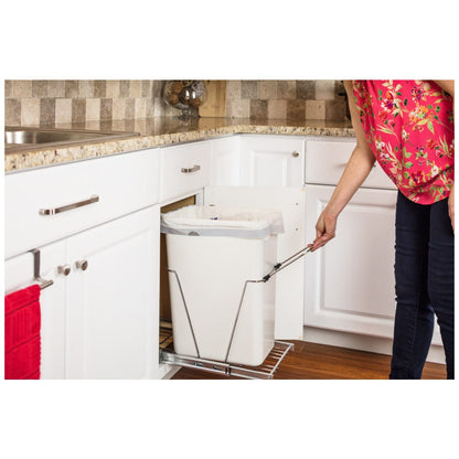 Bottom-Mount Trash Can Pullout