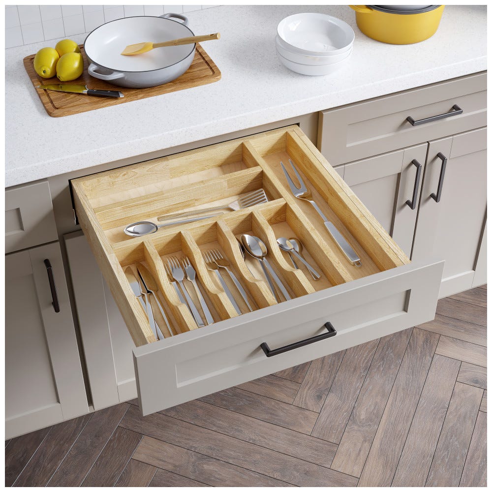 15"- 20" Adjustable Cutlery Drawer Insert