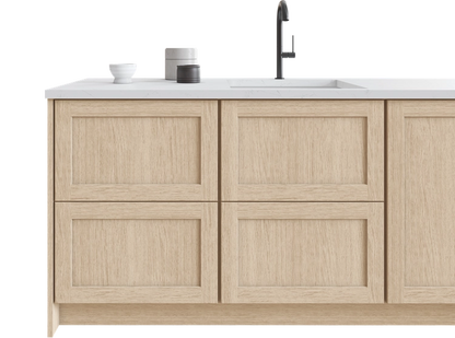 Fabuwood Dessert Oak on Galaxy Door style