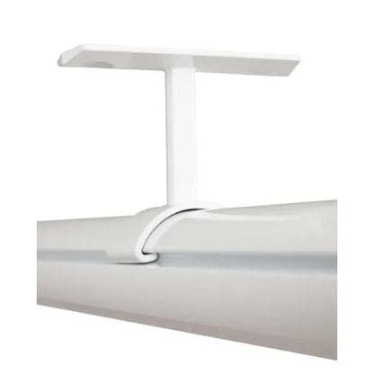 Top-Mounted Support for Lighted Closet Rod
