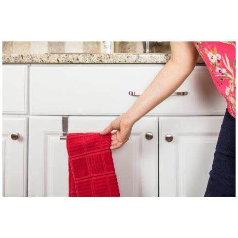 Over-the-Door Dishcloth Bar