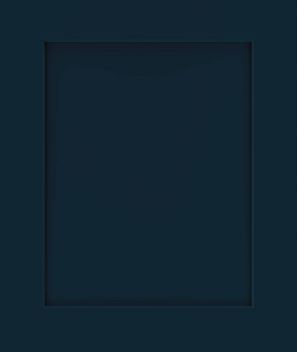 Mantra Cabinets, Omni Admiral dark blue shaker sample door.