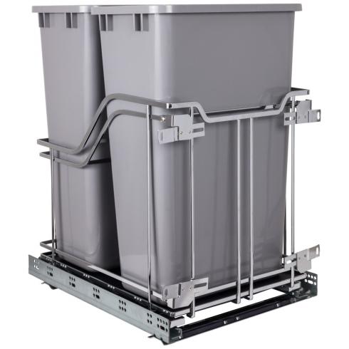 Hardware Resources Metal Single Trashcan