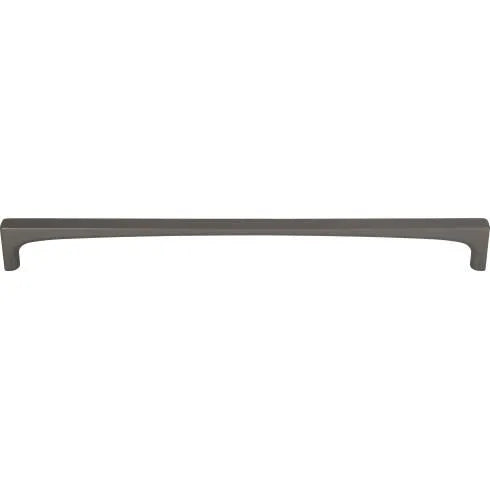 Top Knobs Riverside Pull in Ash Gray