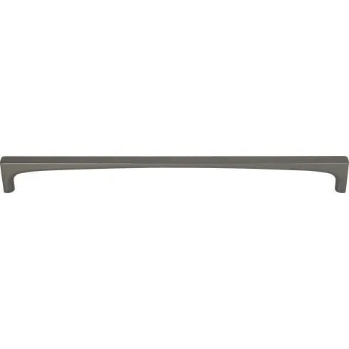 Top Knobs Riverside Pull in Ash Gray