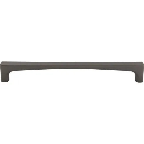 Top Knobs Riverside Pull in Ash Gray