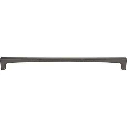 Top Knobs Riverside Pull in Ash Gray