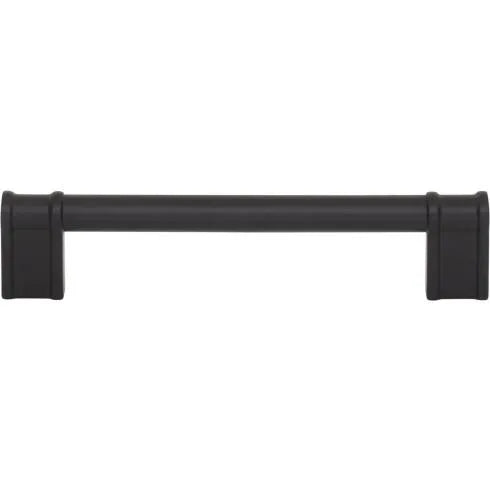 Top Knobs Brockwell Newburn Pull in Flat Black
