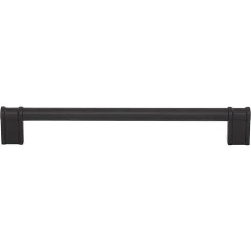Top Knobs Brockwell Newburn Pull in Flat Black