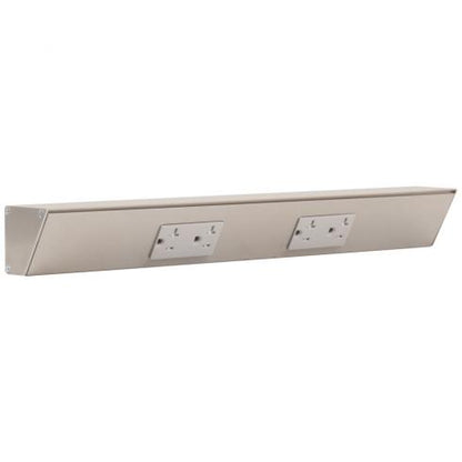 18" Tamper Resistant Two Outlet Under Cabinet Power Strip