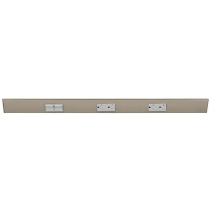 30" Tamper Resistant Under Cabinet Power Strip with Outlets & Switches