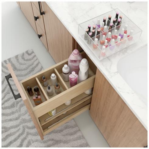 Grooming Organizer Insert for Vanity Pullout Organizer