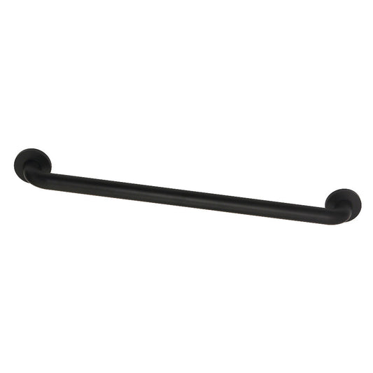 Meridian 24" Brass ADA Grab Bar in Matte Black  