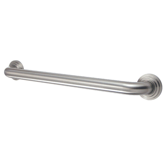 Milano 16" Brass Grab Bar in Brushed Nickel   