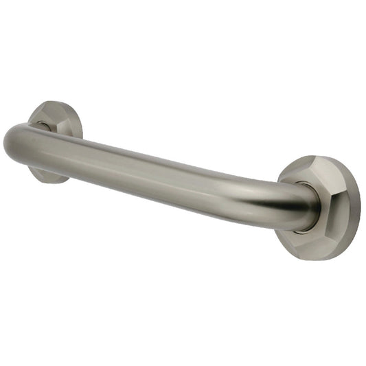Metropolitan 32" Brass Decorative Grab Bar in Brushed Nickel  