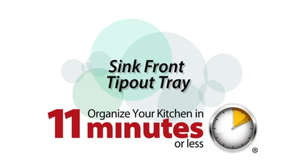 Tilt Out Tray Kit for Sink Base Cabinets