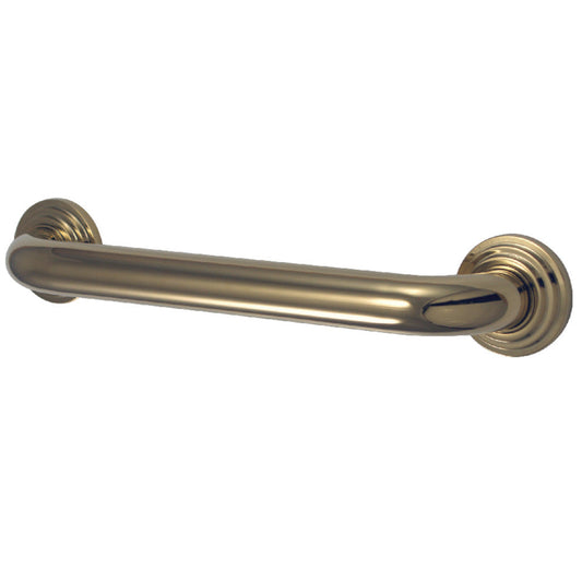 Milano 24" Brass Decorative Grab Bar in Polished Brass  