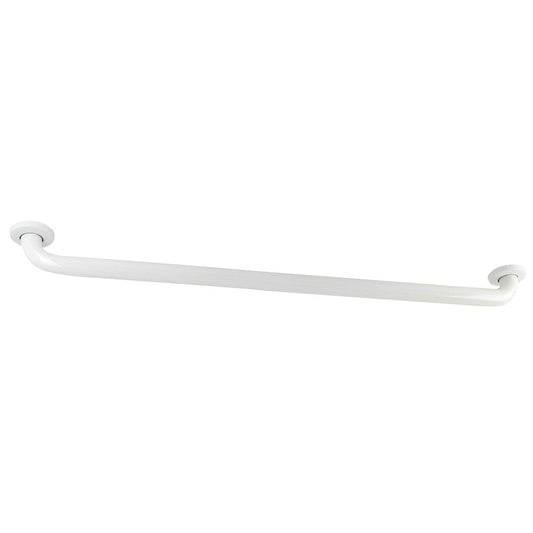 Kingston Brass 48" Stainless Steel ADA Grab Bar in White