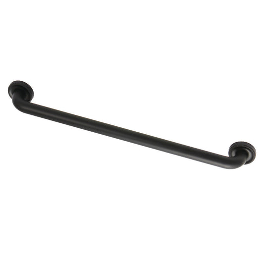 Camelon 24" Brass Decorative Grab Bar in Matte Black  