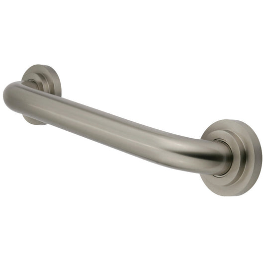 Manhattan 24" Brass Decorative Grab Bar in Brushed Nickel  