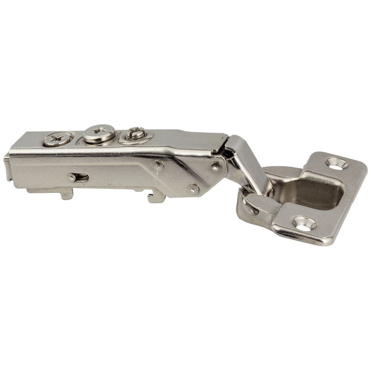 Hardware Resources 110 Degree 0 mm Crank Cam Adjustable Heavy Duty Adjustable Soft-close Hinge without Dowels-DirectCabinets.com